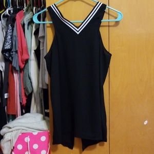 V neck express tank top